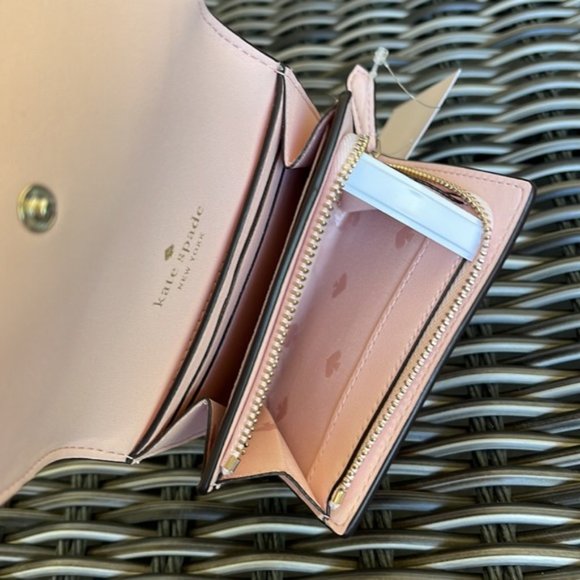 Kate Spade Gemma Small Flap Wallet Pink - Picture 12 of 15